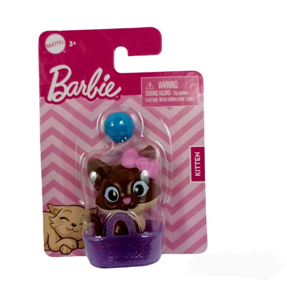 🔥4/$20 Mattel Barbie Kitten Mini Figurine -Cake Topper NEW -Collectibles -Toy